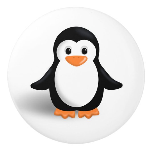 キッズセラミックドロー&カップボードドアノブ セラミックノブ (正面)