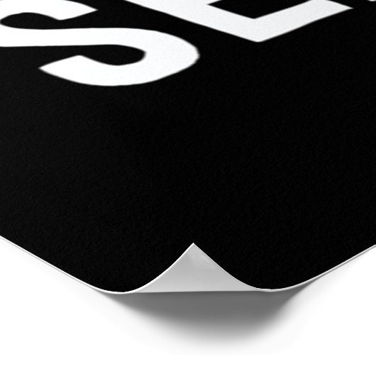 キッズソフトボール女の子ギフトソフトボール私お気に入りのの ポスター (角)