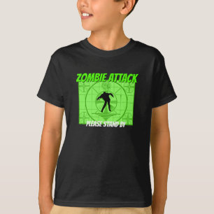 キッズゾンビ攻撃Tシャツ Tシャツ