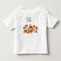 キッズゾーン、幼児のための素敵なプリントTシャツ