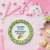 キッズタコスバースデーパーティー名前をカスタムする ペーパープレート (パーティー)