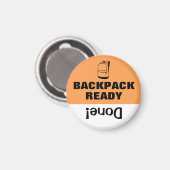 キッズタスクコア一覧リマインダーマグネットスクールバッグ マグネット (正面/裏面)