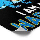 キッズダウン症候群戦士ディノ認識度トレックスボーイ ポスター (角)