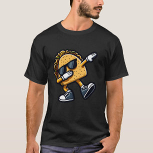 キッズダビングTaco Cinco de Mayoメキシコ料理コスト Tシャツ
