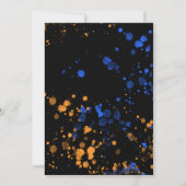 キッズダーツバトルパーティーバースデー 招待状 (裏面)