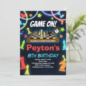 キッズチェス誕生日パーティー 招待状