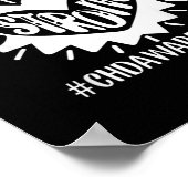 キッズチャド認識度子供のハート病Ba ポスター (角)