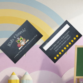 キッズチャーチ日曜学校インセンティブパンチ 名刺