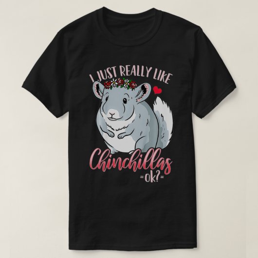 キッズチンチラ Tシャツ (デザイン正面)