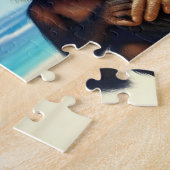 キッズチンパンゼスジグソーパズル – トロピカル ジグソーパズル (側面)