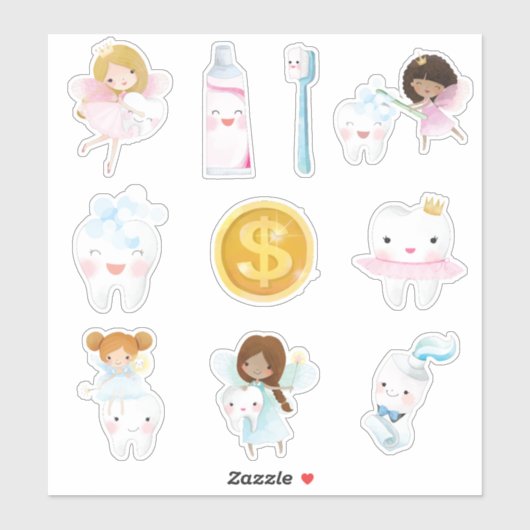 キッズティースフェアリー シール (シート)