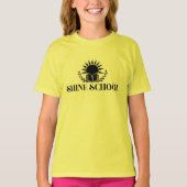 キッズティーブラックロゴ Tシャツ (正面)