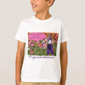 キッズティー。おめでとうございます。 ocelot/genie tシャツ (正面)