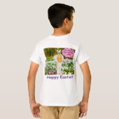 キッズティー。ハッピーイースター. klipspringer/bunny tシャツ (裏面フル)