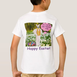 キッズティー。ハッピーイースター. klipspringer/bunny tシャツ