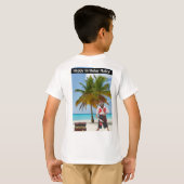 キッズティー。ハッピーバースデーマテイ・ラコーン/ボーイ Tシャツ (裏面フル)