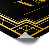 キッズテーブ結婚ル徴候 | Gatsbyアールデコ ポスター (角)