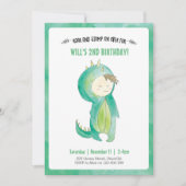 キッズディゾラウスボーイ誕生日招待状 招待状 (正面)