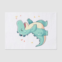 キッズディノダニ！キュート恐竜誕生日Tレックス 薄葉紙