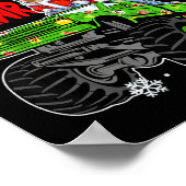 キッズディノファラララー恐竜モンスタートラックChr ポスター (角)