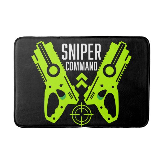 キッズトイガンバトルギフト バスマット (正面)