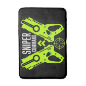 キッズトイガンバトルギフト バスマット (正面縦)