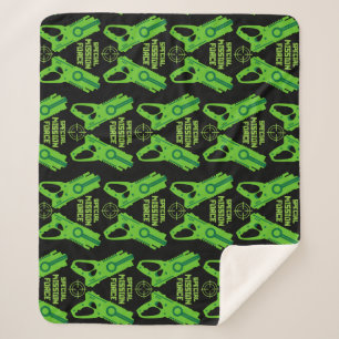 キッズトイガンバトルクリスマスと誕生日 シェルパブランケット