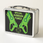 キッズトイガンバトルクリスマスと誕生日 メタルランチボックス (裏面)