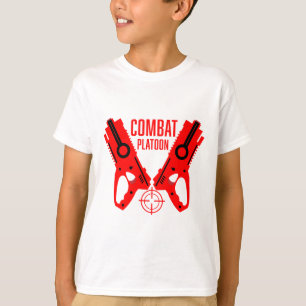 キッズトイガンバトルクリスマスと誕生日 Tシャツ