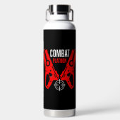 キッズトイガンバトルクリスマス ウォーターボトル (背面)