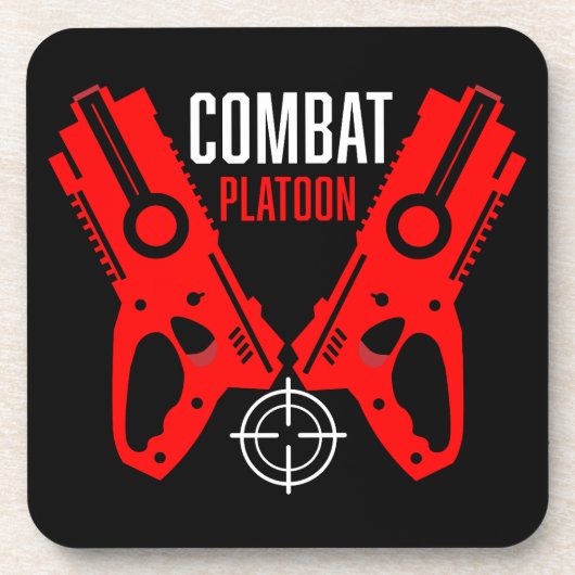 キッズトイガンバトルクリスマス コースター (正面)