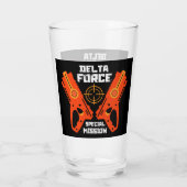 キッズトイガンバトルクリスマス タンブラーグラス (裏面)