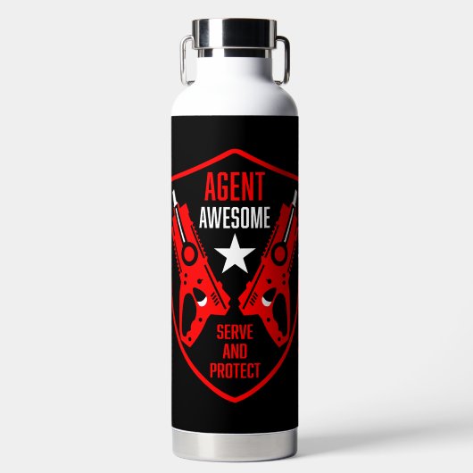 キッズトイダーツガンバトル ウォーターボトル (正面)