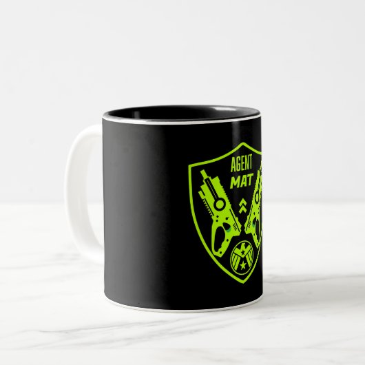 キッズトイダーツガンバトル ツートーンマグカップ (正面左)