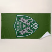 キッズトイダーツガンバトル ビーチタオル (正面)