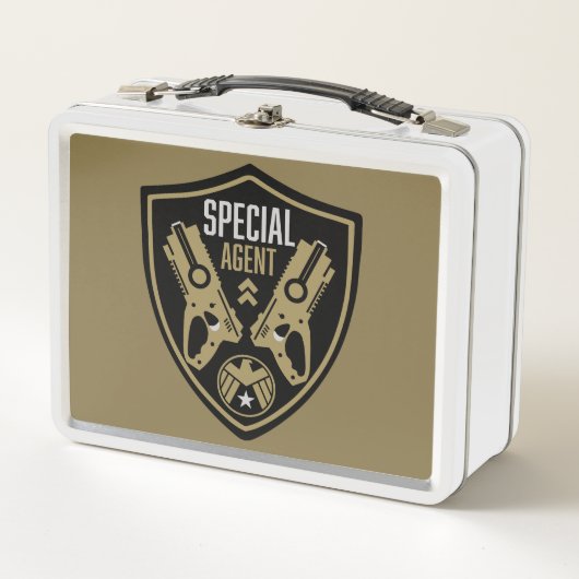 キッズトイダーツガンバトル メタルランチボックス (正面)