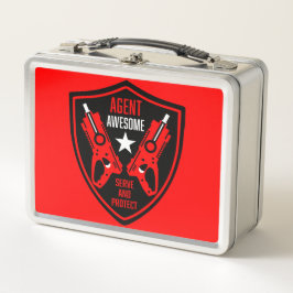 キッズトイダーツガンバトル メタルランチボックス