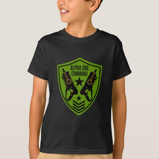 キッズトイダーツガンバトル Tシャツ (正面)