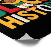 キッズトイドラーブラックヒストリ私はジュネクセフブラックバージョンM ポスター (角)