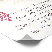 キッズトゥグオンジャイアントウィッシュボーンヴィンテージ感謝祭 ポスター (角)