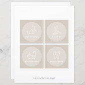 キッズトドラー毎日ルーチンカード視覚的スケジュール4 (正面/裏面)