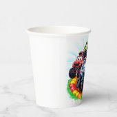 キッズトラックモンスタートラック誕生日 紙コップ (右)