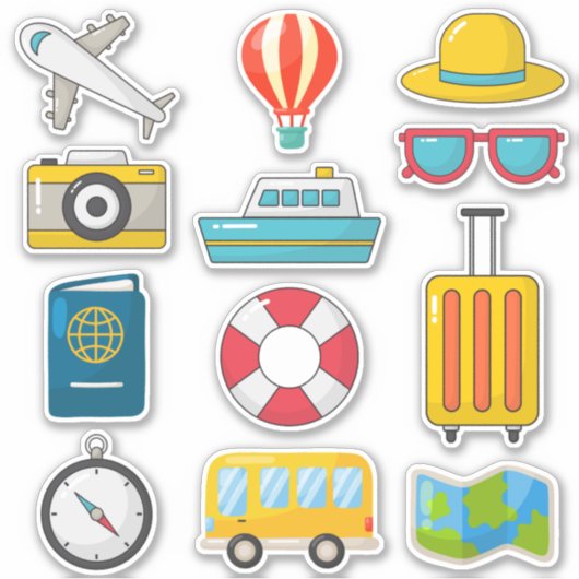 キッズトラベル シール (正面)