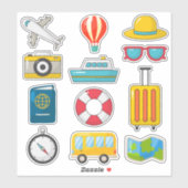 キッズトラベル シール (シート)