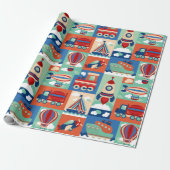 キッズトラベル ラッピングペーパー (アンロールド)