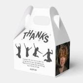 キッズトランポリン誕生日パーティーありがとう フェイバーボックス (正面サイド)