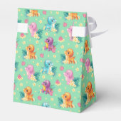 キッズトリケラトプスパーティー フェイバーボックス (裏面サイド)