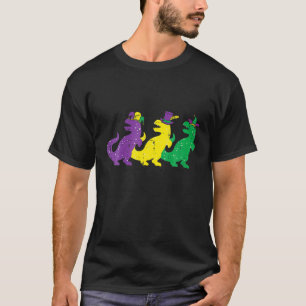 キッズトレックスディノスパープルイエローグリーン幼児ボーイズM Tシャツ