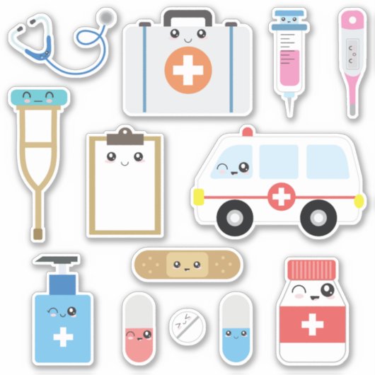 キッズドクターキット シール (正面)