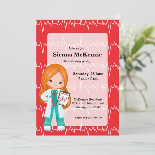 キッズドクター 招待状 (スタンド正面)